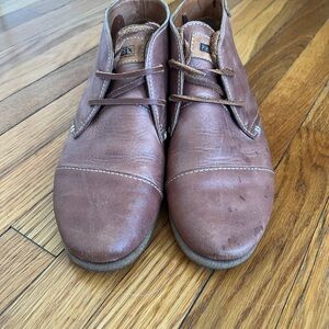 Pikolinos Calabria super soft leather chukka ankle boots Brown Sz EU 39 US 8.5